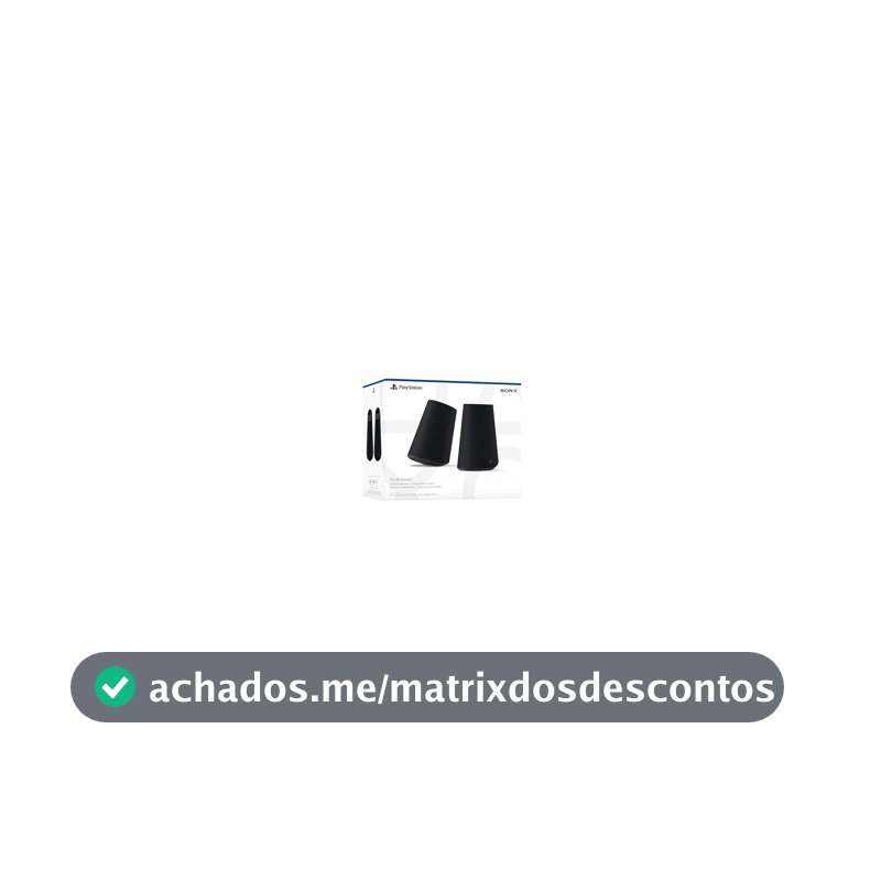 Alto-falantes sem fio PlayStation PULSE Elevate™ - Midnight Black