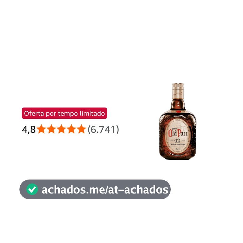 Old Parr Whisky 12 Anos 1L