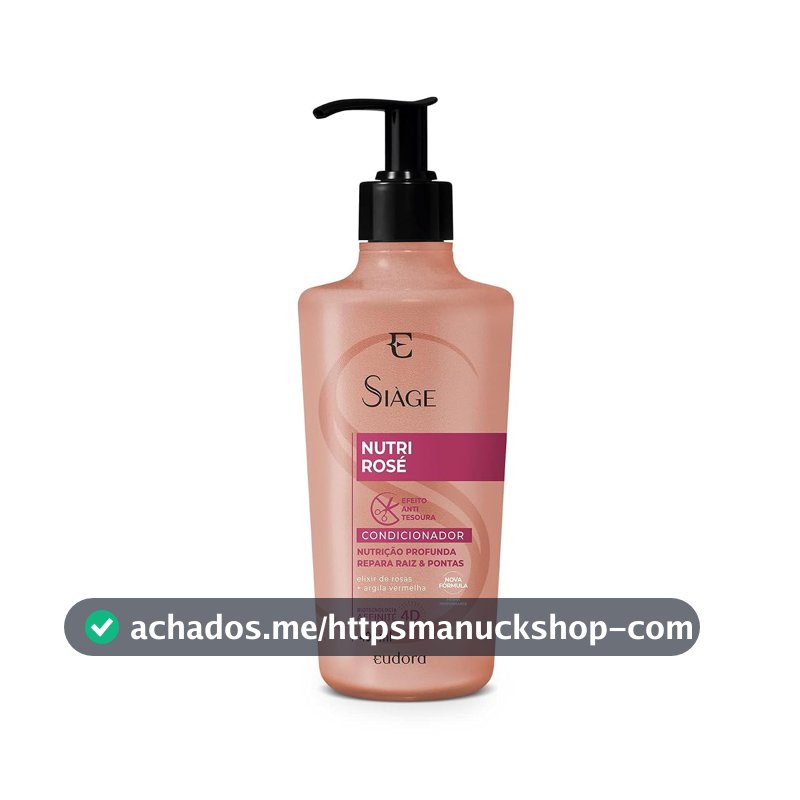 Eudora Siàge Condicionador Nutri Rosé 400Ml