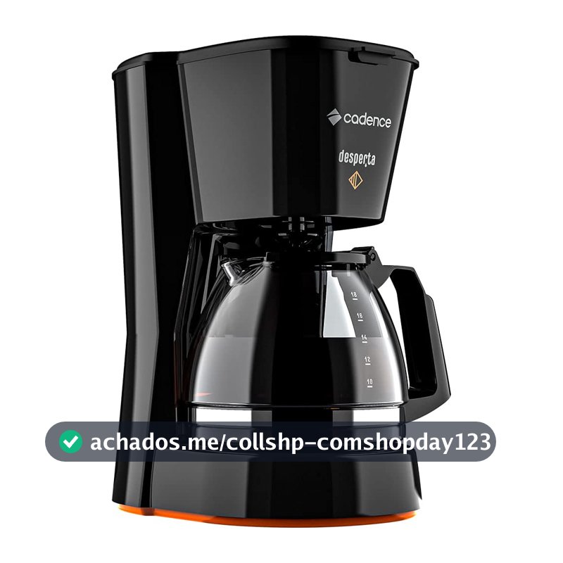 Cafeteira Elétrica Cadence Desperta Constrast 127V - CAF338