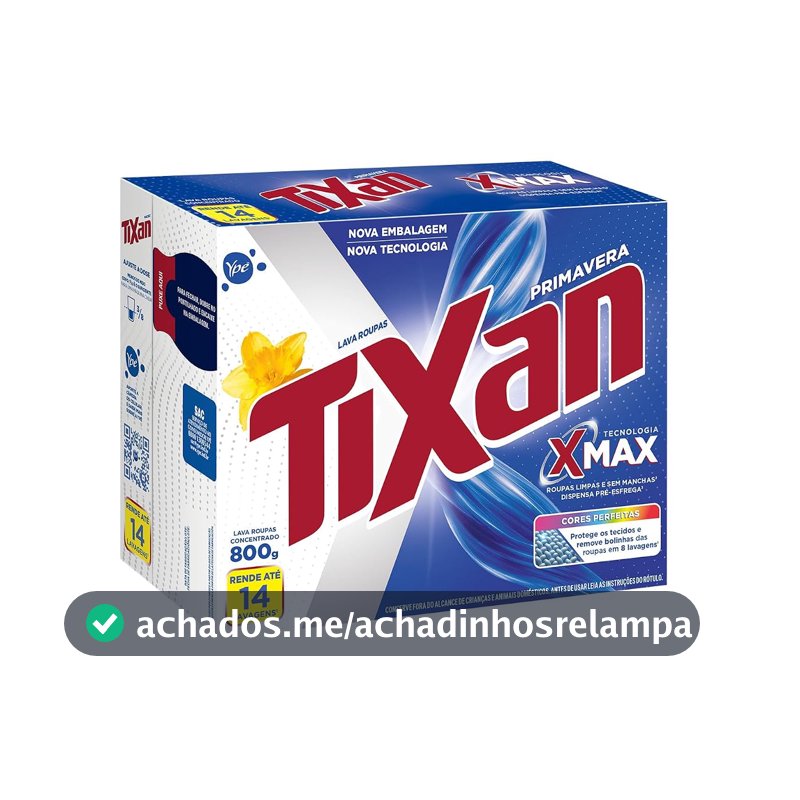 Sabão em Pó Tixan Ypê Primavera 800g