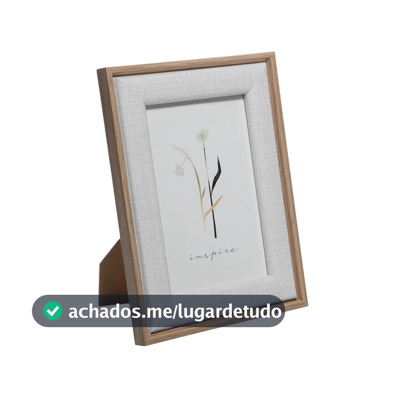 LYOR - Porta-Retrato de Mdf Branco 10cm x 15cm