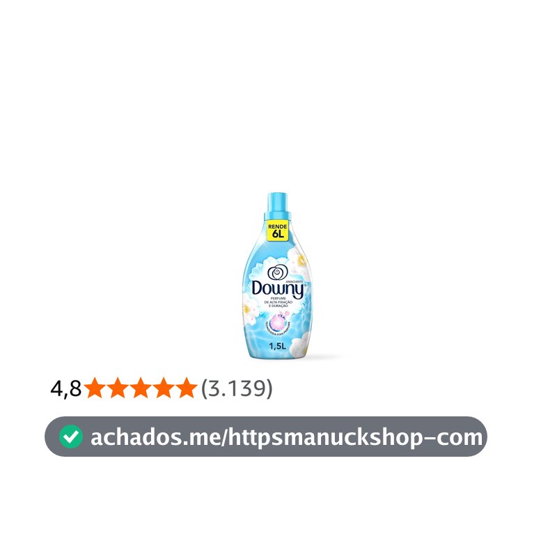 Downy Amaciante Concentrado Brisa Suave 1.5L Rende 6L