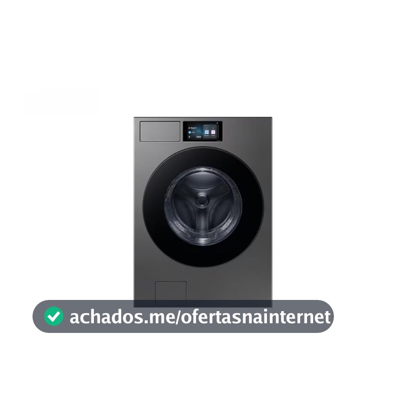 Lavadora Samsung Bespoke AI Laundry WF90F 20kg Inox