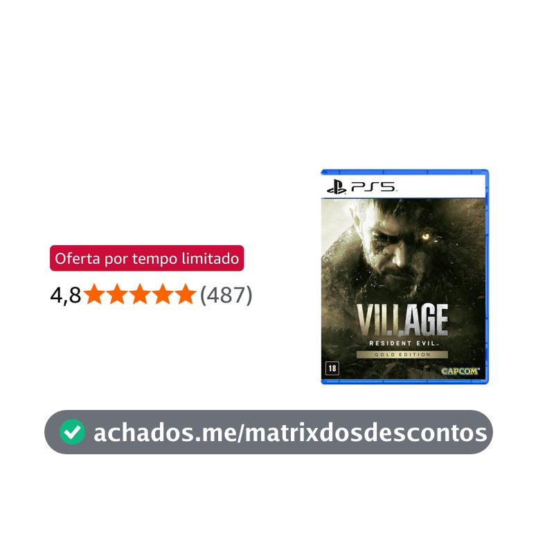 Resident Evil Village – Gold Edition - Playstation 5