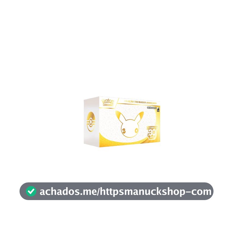 Pokémon TCG: 30th Celebration - Advanced Trainer Box PT-BR