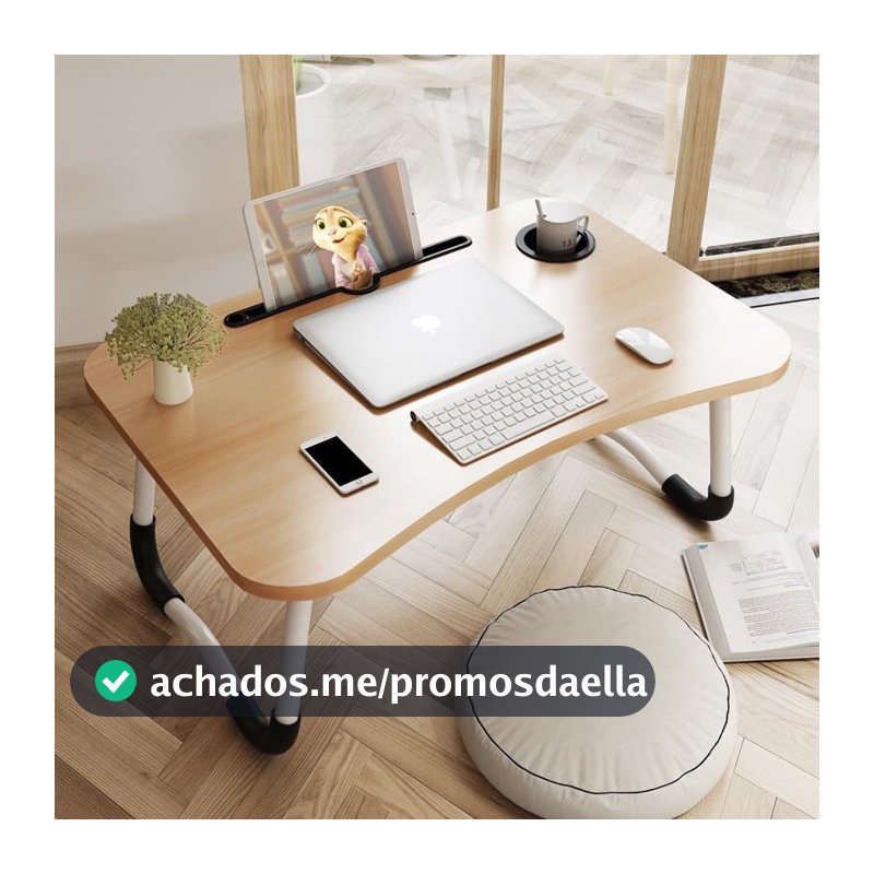 Mesa Portátil Para Notebook Suporte Cama Sofá MA, Cor Aleatório