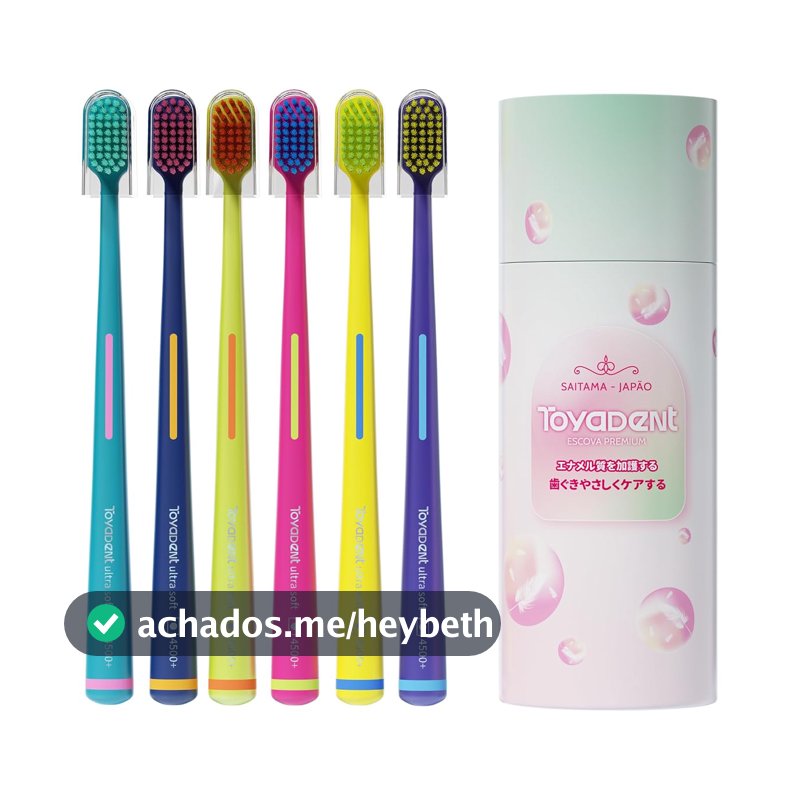 TOYADENT Escova Dentes Adulto Ultra Macia 6 Unidades