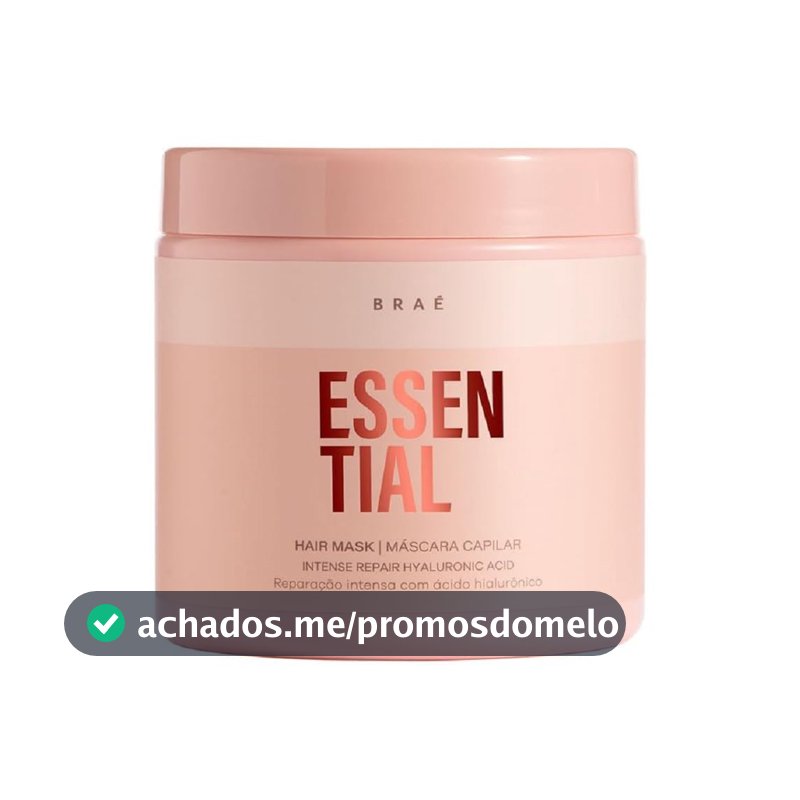 Máscara Capilar Condicionante Braé Essential, 500g