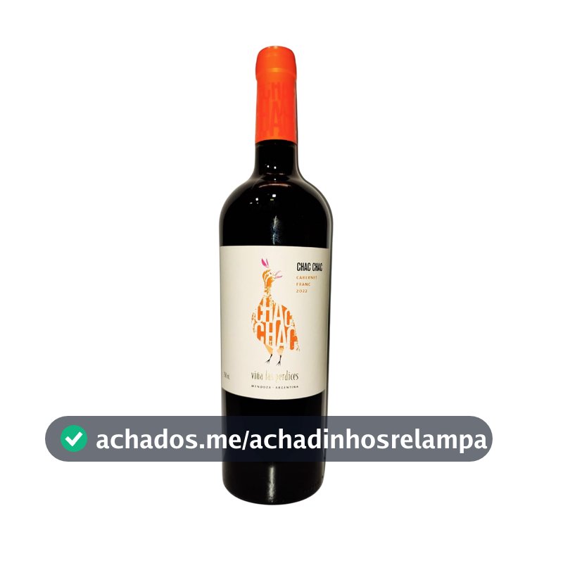 Vinho Tinto Argentino Chac Chac, Cabernet Franc, 750ml