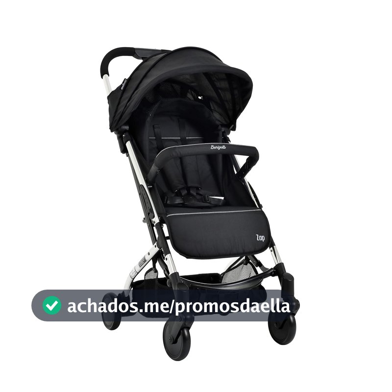 Burigotto Carrinho de Bebê Zap Metal, Prata