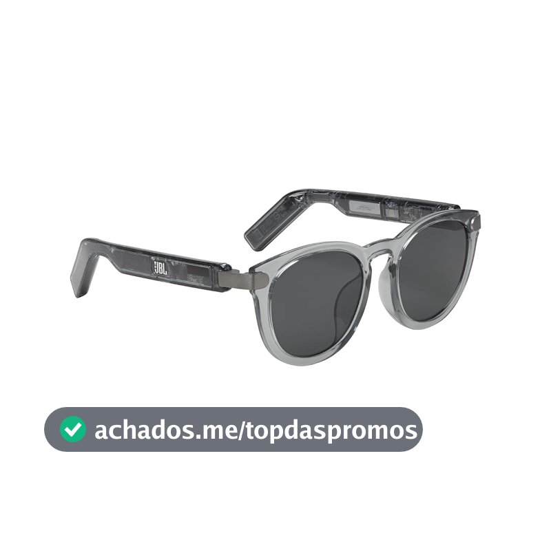 JBL, Óculos Inteligentes, Soundgear Frames Round, Com Alto-Falantes - Ônix
