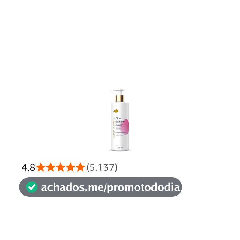 Sérum Hidratante Corporal 48h de Hidratação Regenerativa Dove Firmador Com Pró-Retinol e Niacinamida, Recupera a Firmeza e Elasticidade da Pele em 2 Semanas 380mL