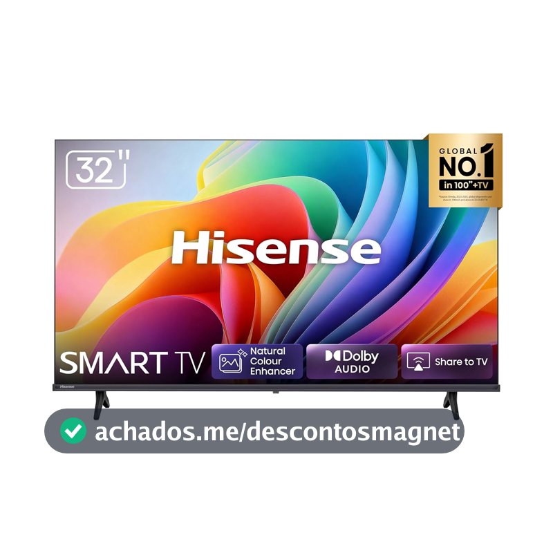 Hisense Smart TV HD 32" Polegadas 32A4NV
