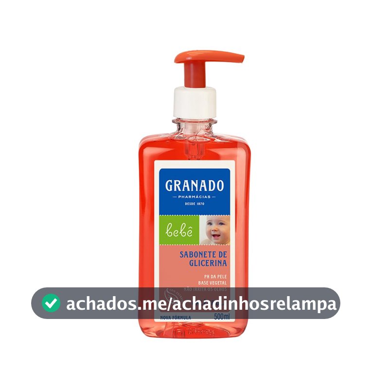 Granado Sabonete Líquido Bebê, Calêndula, 500ml