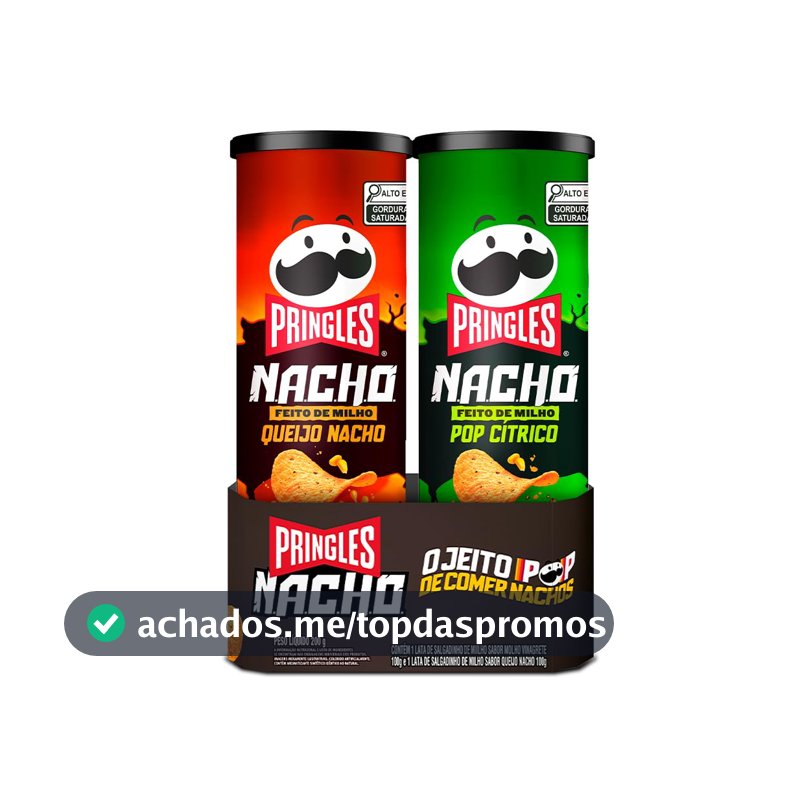 DuoPack Pringles Nacho 200g