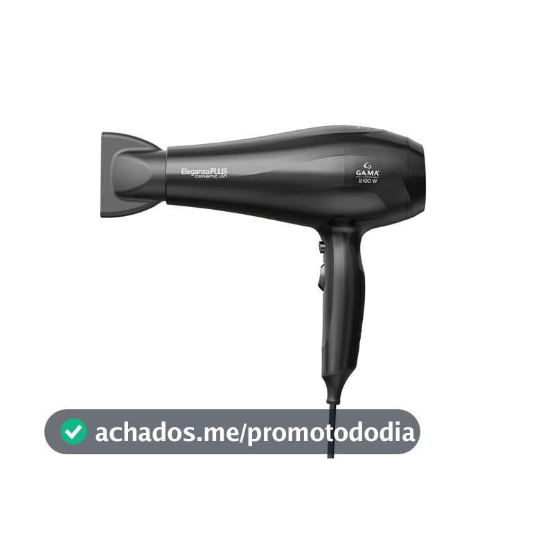 GA.MA ITALY Secador de Cabelo Gama Eleganza Plus Ceramic Ion 2100W 127V
