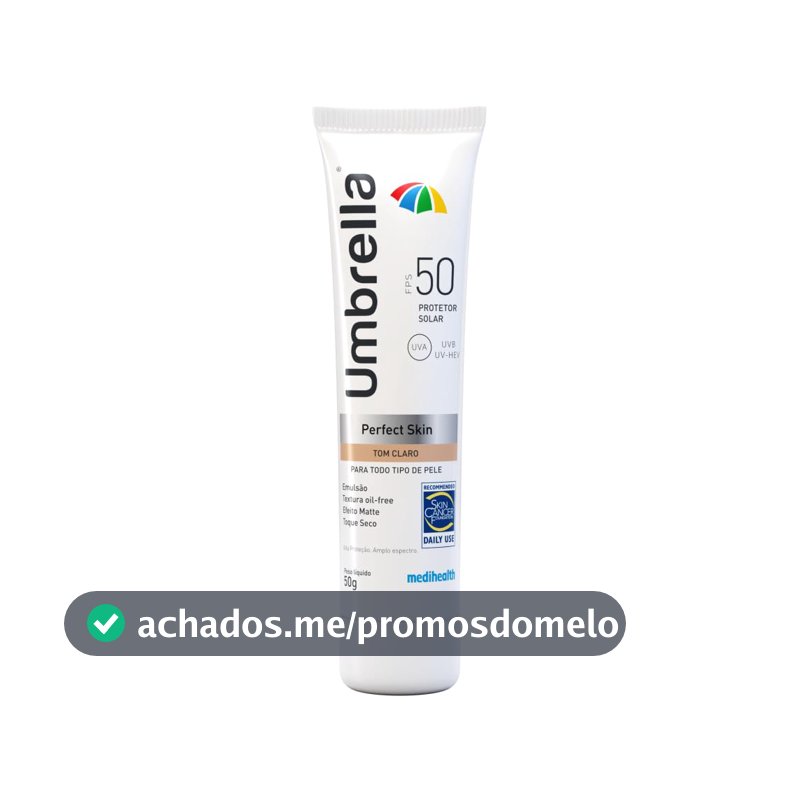 Umbrella Perfect Skin Claro FPS 50 50g