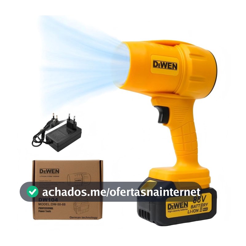 Soprador de Folhas sem Fio – 5700 RPM, Bateria 4000mAh, Alta Pressão, Velocidade Variável, Portátil para Jardim, Carro e Limpeza Doméstica