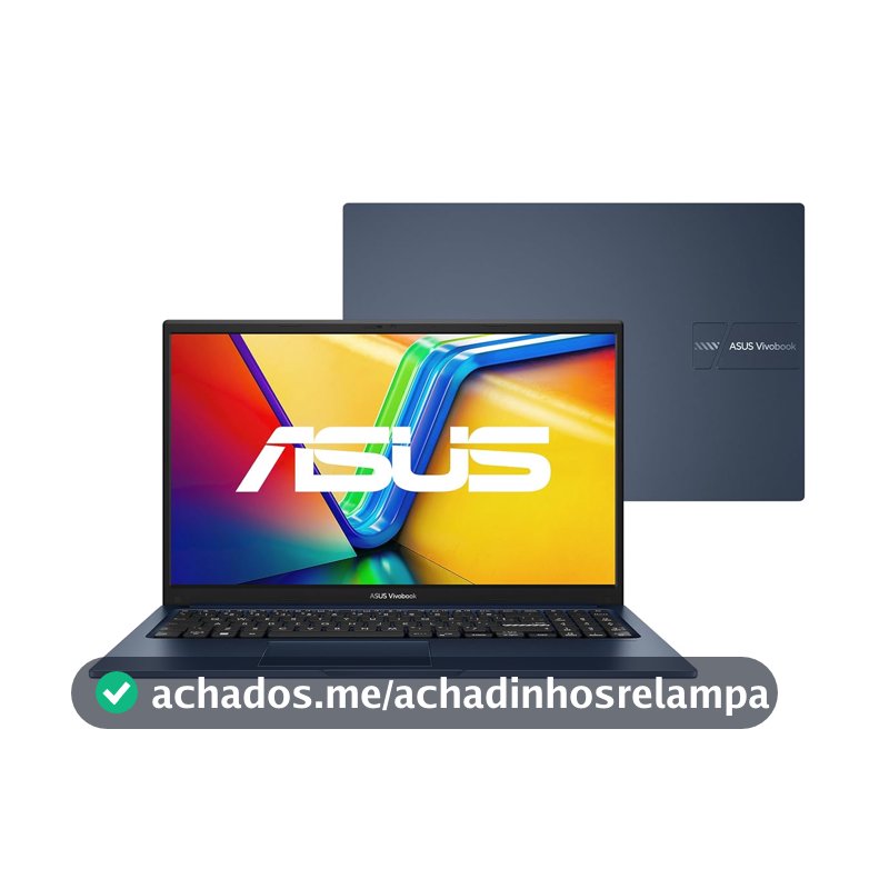 Notebook ASUS Vivobook 15, Intel Core i5, 16 GB, 512 GB SSD W11 Home, 15.6'' FHD, Quiet Blue -X1504VA-NJ1745W
