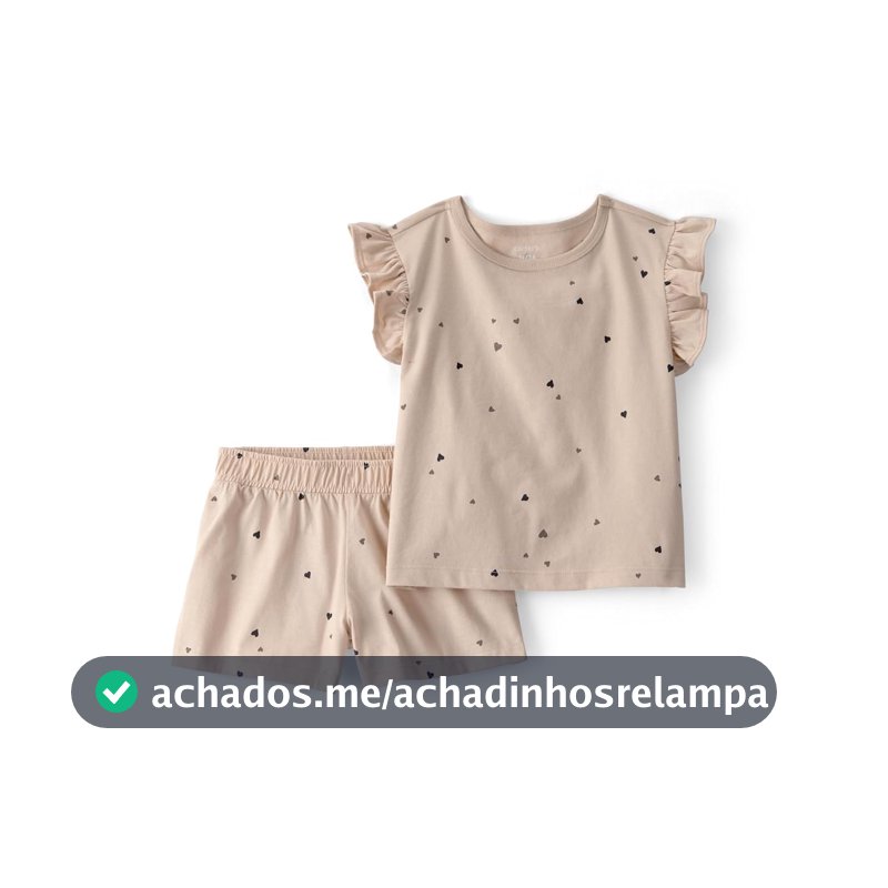 Conjunto de shorts de 2 peças 2-piece Set Carter'sMeninas