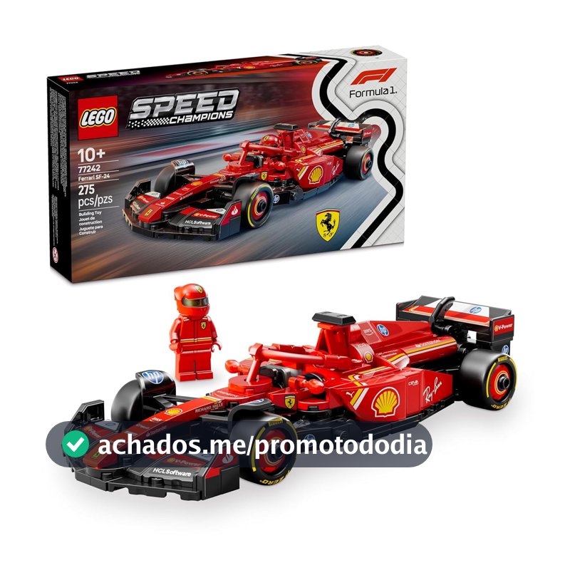 LEGO Speed Champions Carro de Corrida Ferrari SF-24 F1® 77242