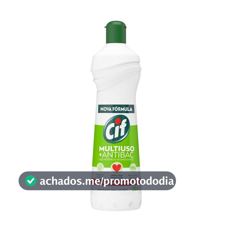 Cif Multiuso - Limpador +Antibac Squeeze 500ml