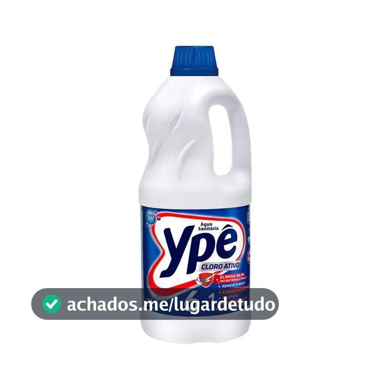 Água Sanitária Ypê 2 Litros
