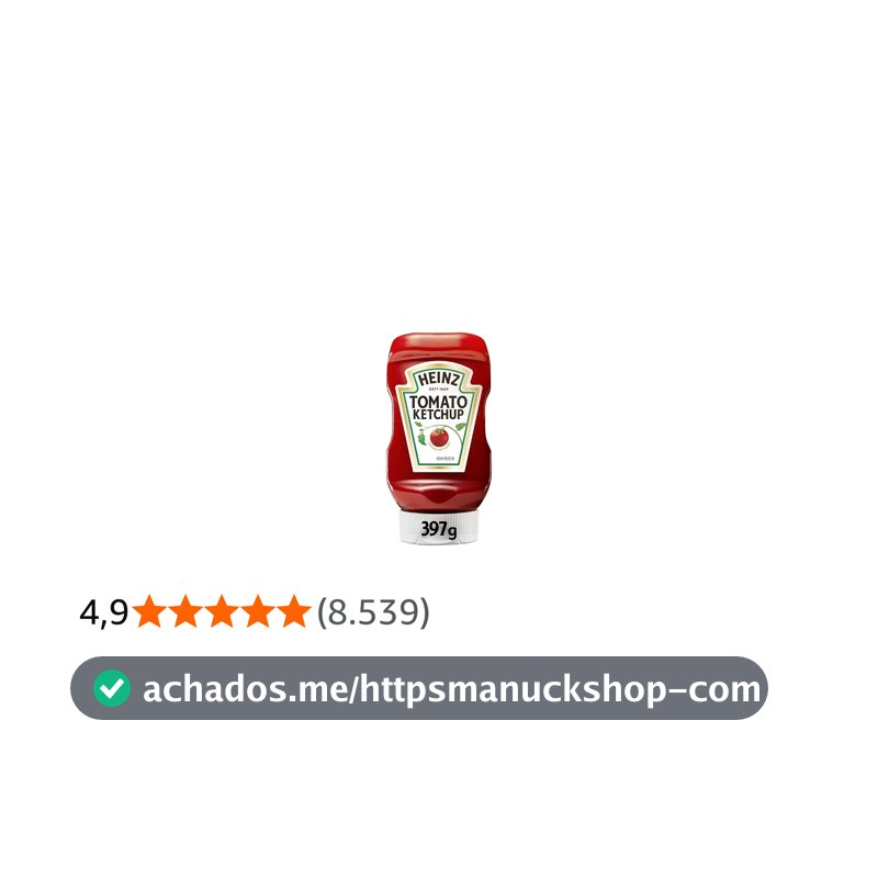 Heinz Ketchup Tradicional 397G