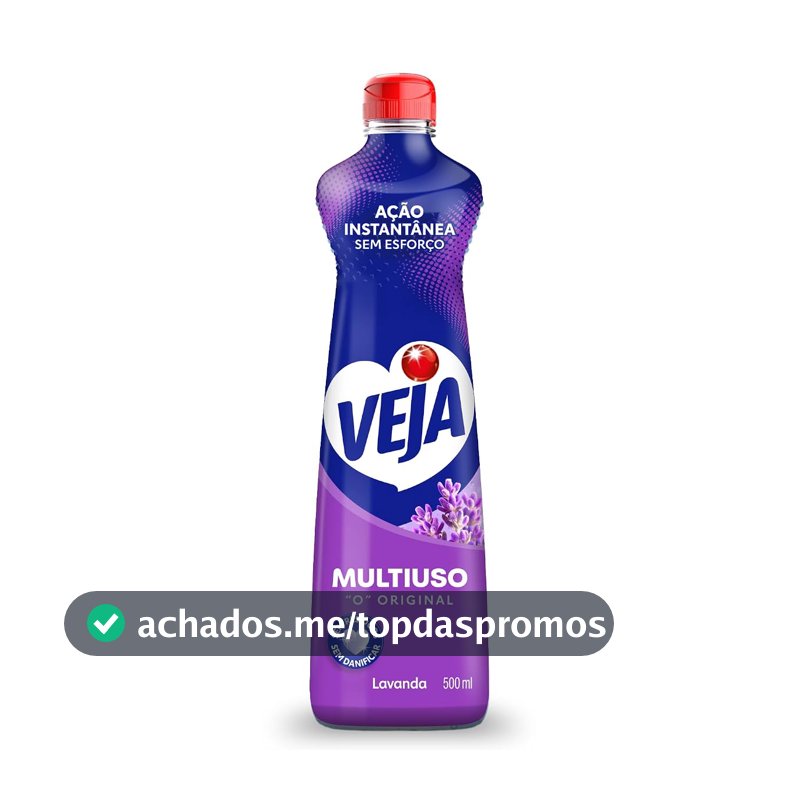 Limpador Multiuso Veja Gold Lavanda e Álcool 500ml