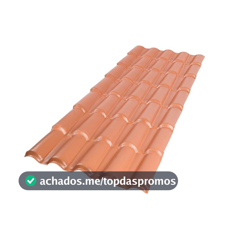 Telha Colonial Pvc 2,30 Cm X 5 Ondas 5 Peça(s) -