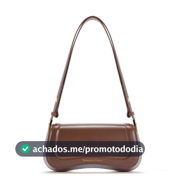 Romantic Crown Bolsa Feminina Ombro Pequenas Transversal Couro Impermeável