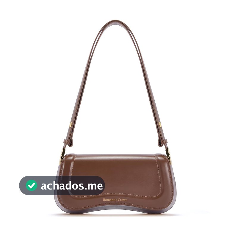 Romantic Crown Bolsa Feminina Ombro Pequenas Transversal Couro Impermeável