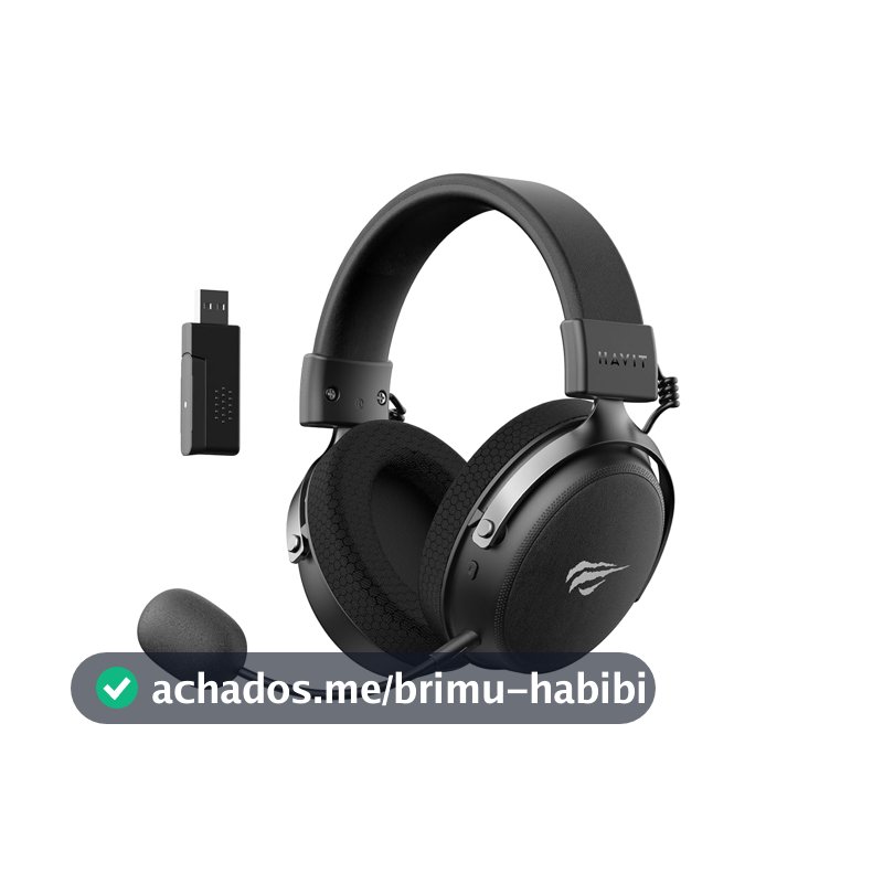 Fone de Ouvido Headset Havit H2015 Pro, Black