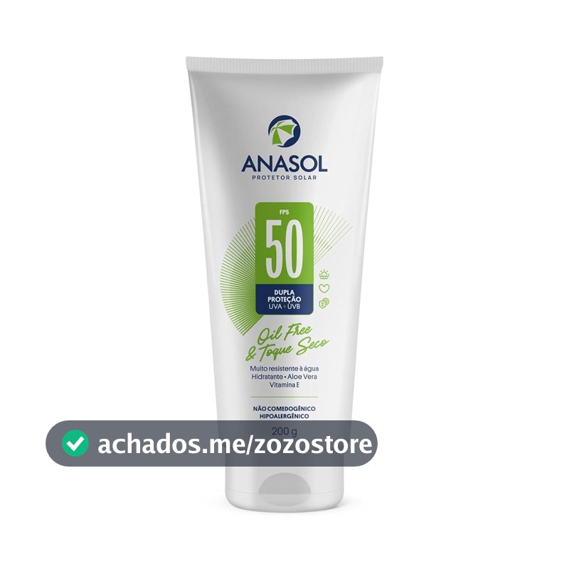 Anasol Protetor Solar FPS 50 Econômica - 200 g