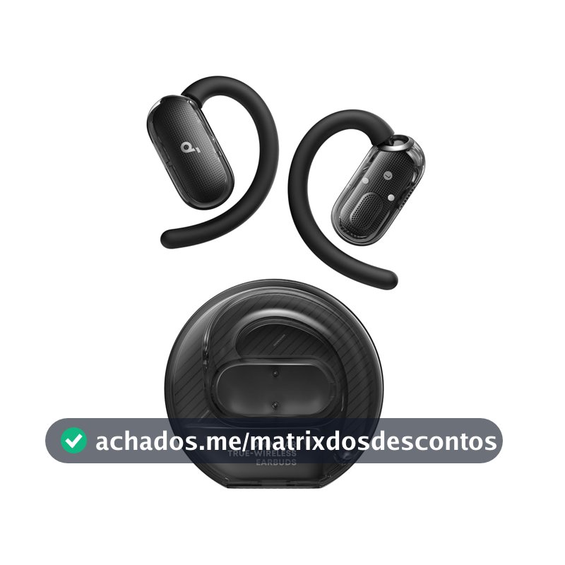 soundcore V40i da Anker, Fone de Ouvido Bluetooth Aberto e Esportivo, IP55