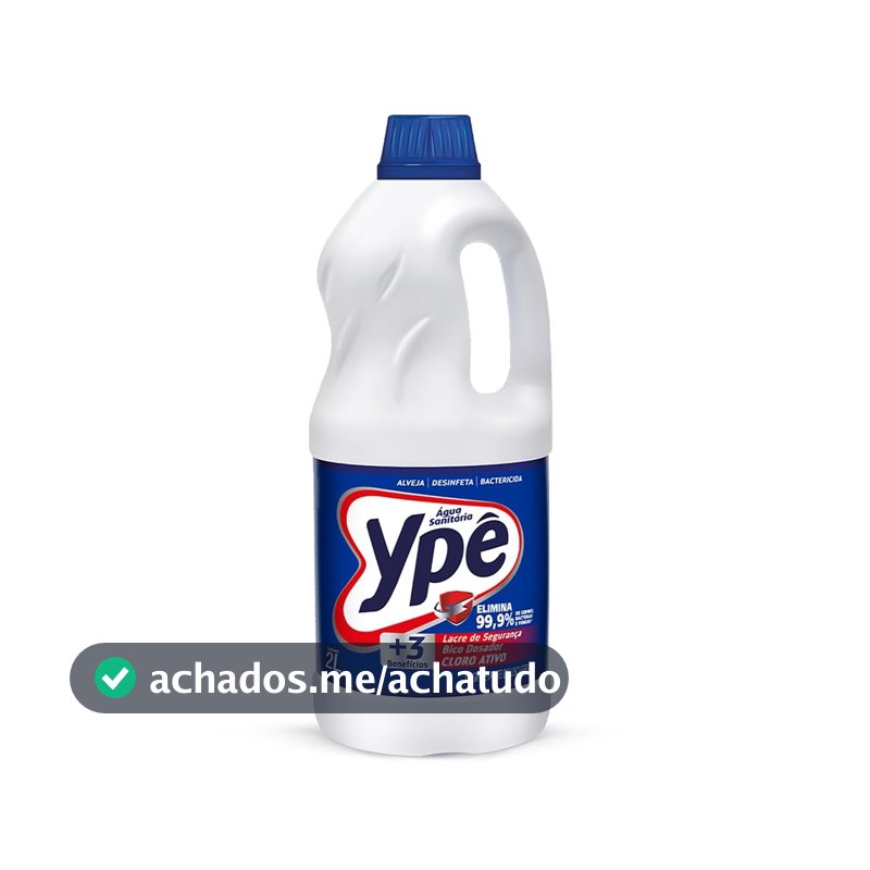 Água Sanitária Ypê 2 Litros