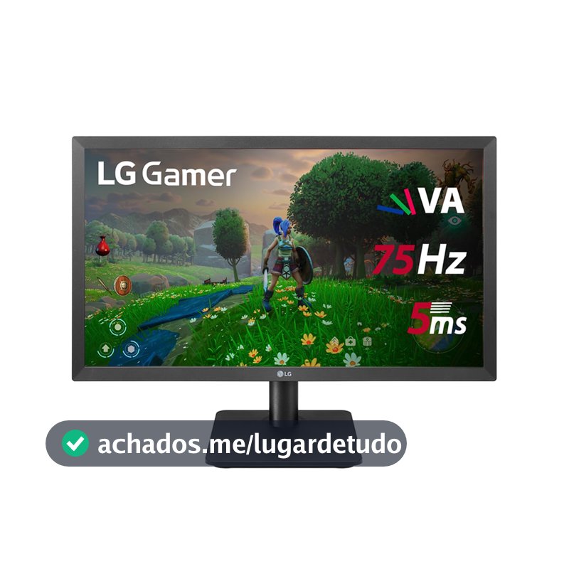 Monitor Gamer LG 21,5'' VA FHD 75Hz 5ms HDMI FreeSync Inclinação Bivolt Preto 22MP410-B.AWZM