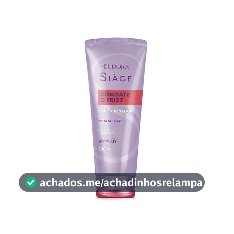 EUDORA SIÀGE CONDICIONADOR COMBATE O FRIZZ 200ML