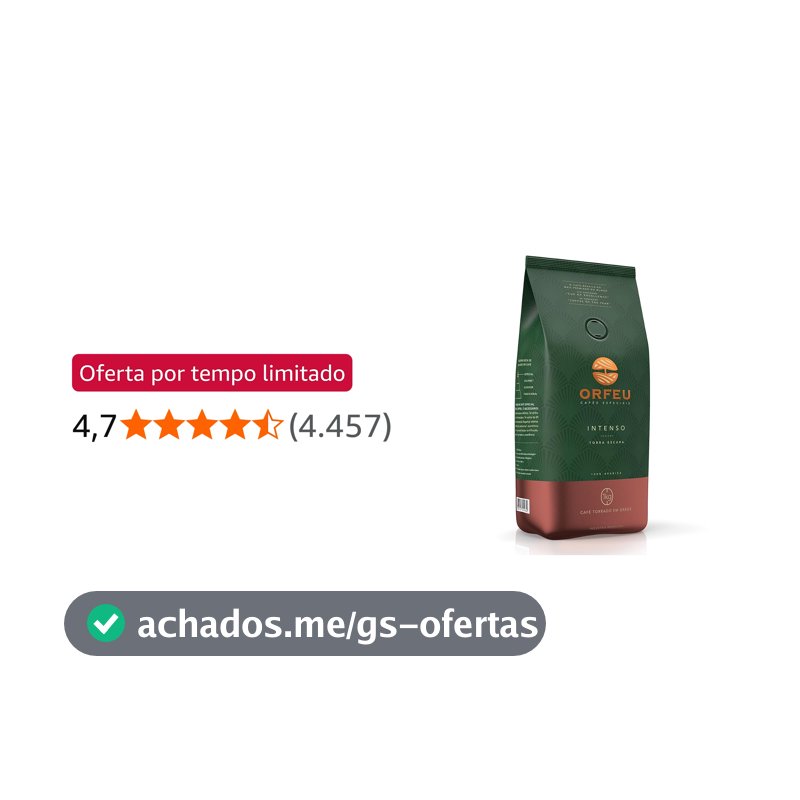 ORFEU Café em Grãos Intenso Torra Escura 1 kg
