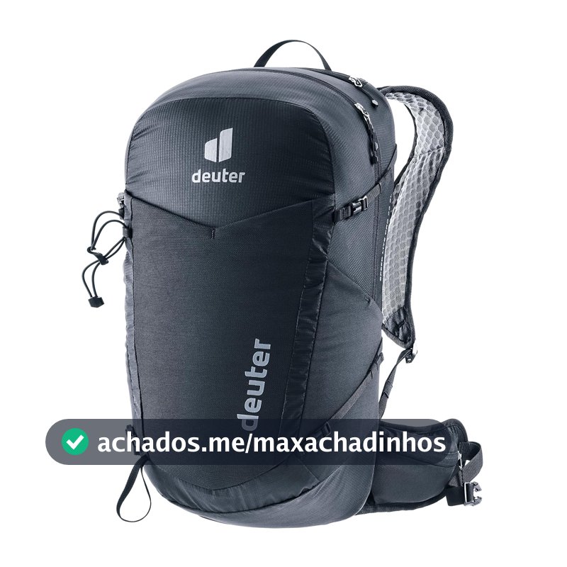 Deuter, Mochila para Hiking 23L Leve Compartimento para Hidratação e Suporte para Bastão 100% Sustentável, Speed Lite Pro