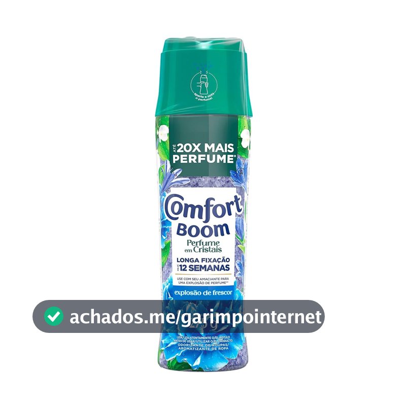 Comfort Boom Perfume em Cristais Explosão de Frescor 275G