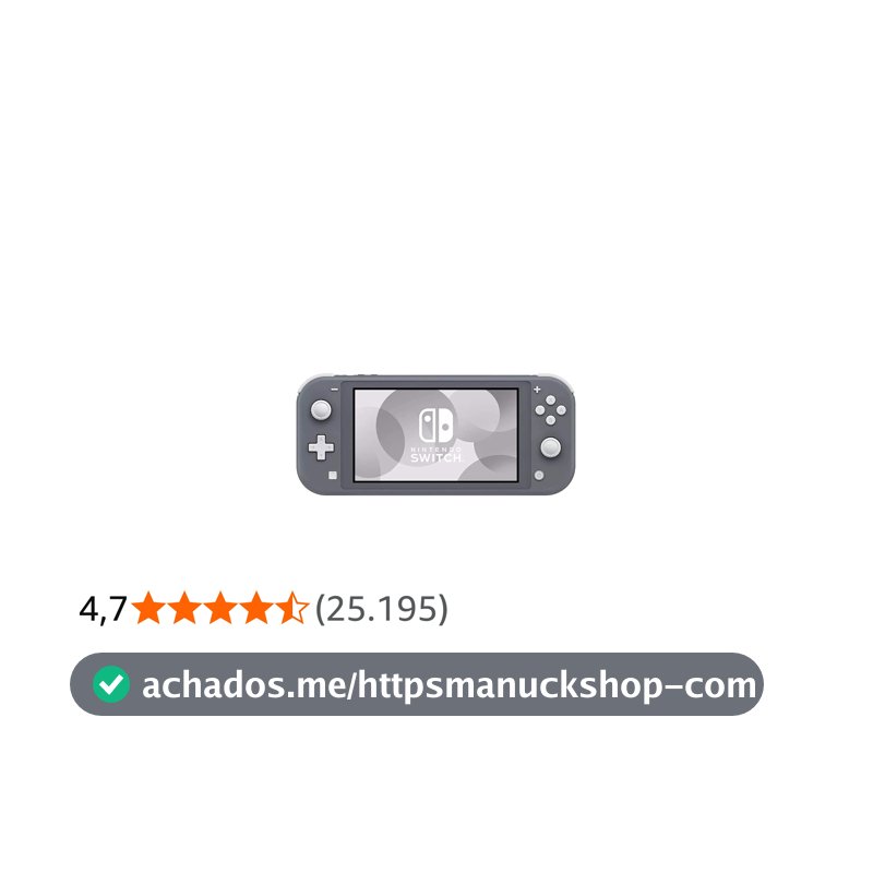 Nintendo Switch Lite Gray - Cinzento