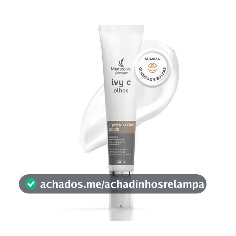 Mantecorp Skincare Ivy C Creme Rejuvenescedor Olhos