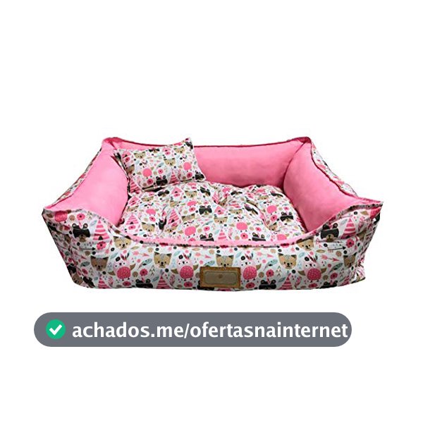 SS Pets Cama Animais Rosa Pet Para Cães E Gatos Tamanho Médio Para Cães
