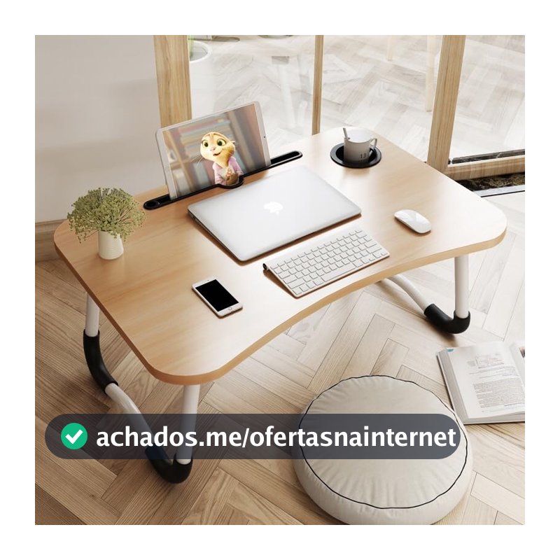 Mesa Portátil Para Notebook Suporte Cama Sofá MA, Cor Aleatório