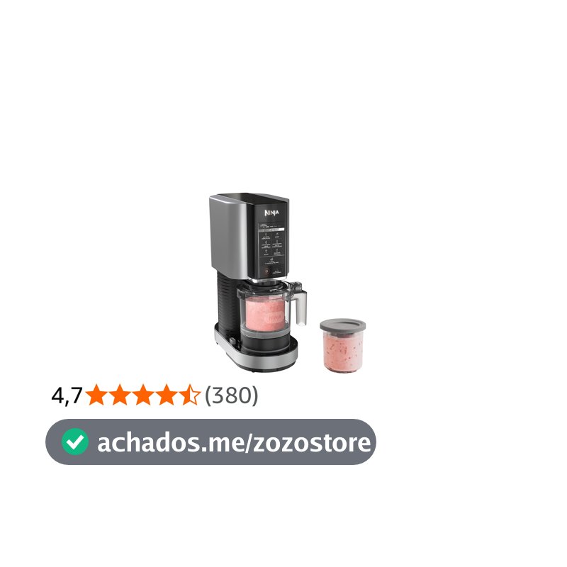 Ninja, Sorveteira Creami, 7 Opções Diferentes de Sorvete, 110V