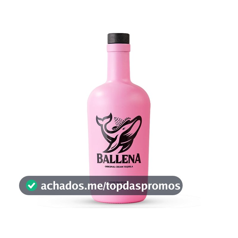 Licor Ballena morango 750ml