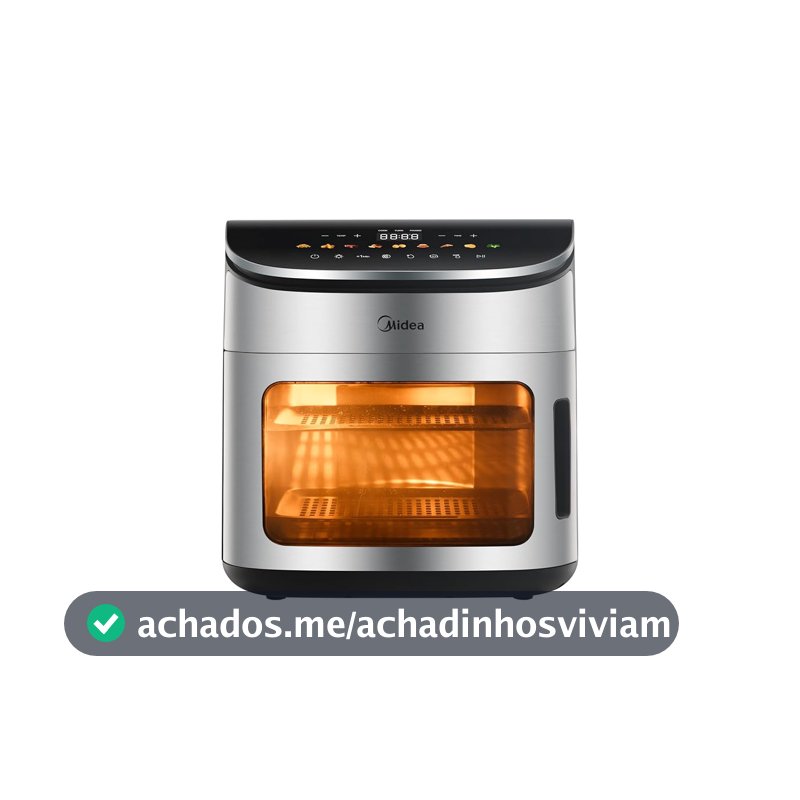 Fritadeira Air Fryer Oven 12L Digital Midea 220V - Potência 1.900W