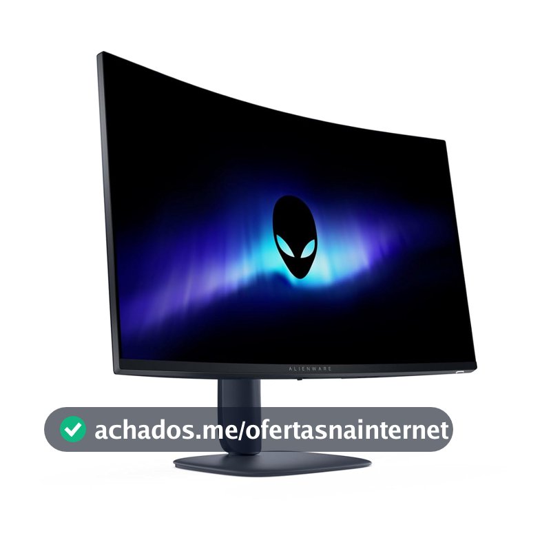 Monitor Gamer Curvo Alienware 32", Qhd (2560 x 1440), 180 Hz, Aw3225dm